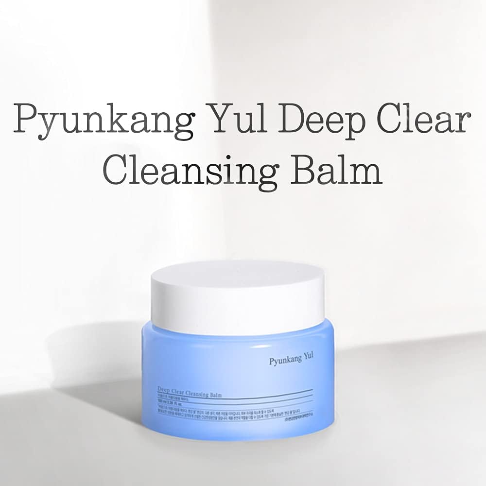 Pyunkang Yul [PKY] Baume Nettoyant Profond, Nettoyant Visage Tout-en-Un pour le Dégraissage du Maquillage Tenace, Fini Hydraté à l'Huile Végétale, Soin Coréen (3.38 Fl.Oz, 100ml)