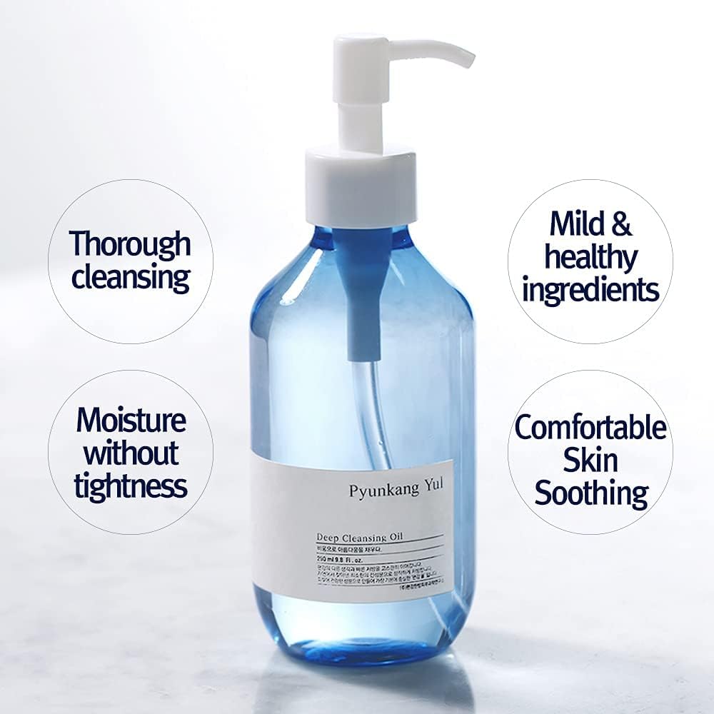 Pyunkang Yul [PKY] Baume Nettoyant Profond, Nettoyant Visage Tout-en-Un pour le Dégraissage du Maquillage Tenace, Fini Hydraté à l'Huile Végétale, Soin Coréen (3.38 Fl.Oz, 100ml)