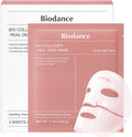 BIODANCE Masque Hydrogel Nuit Rafraîchissant Vraie Algue Marine, Apaisant, Contrôle du sébum et de l'excès de sébum, Soin des imperfections, Soin coréen | 1.19oz(34g) x 4ea