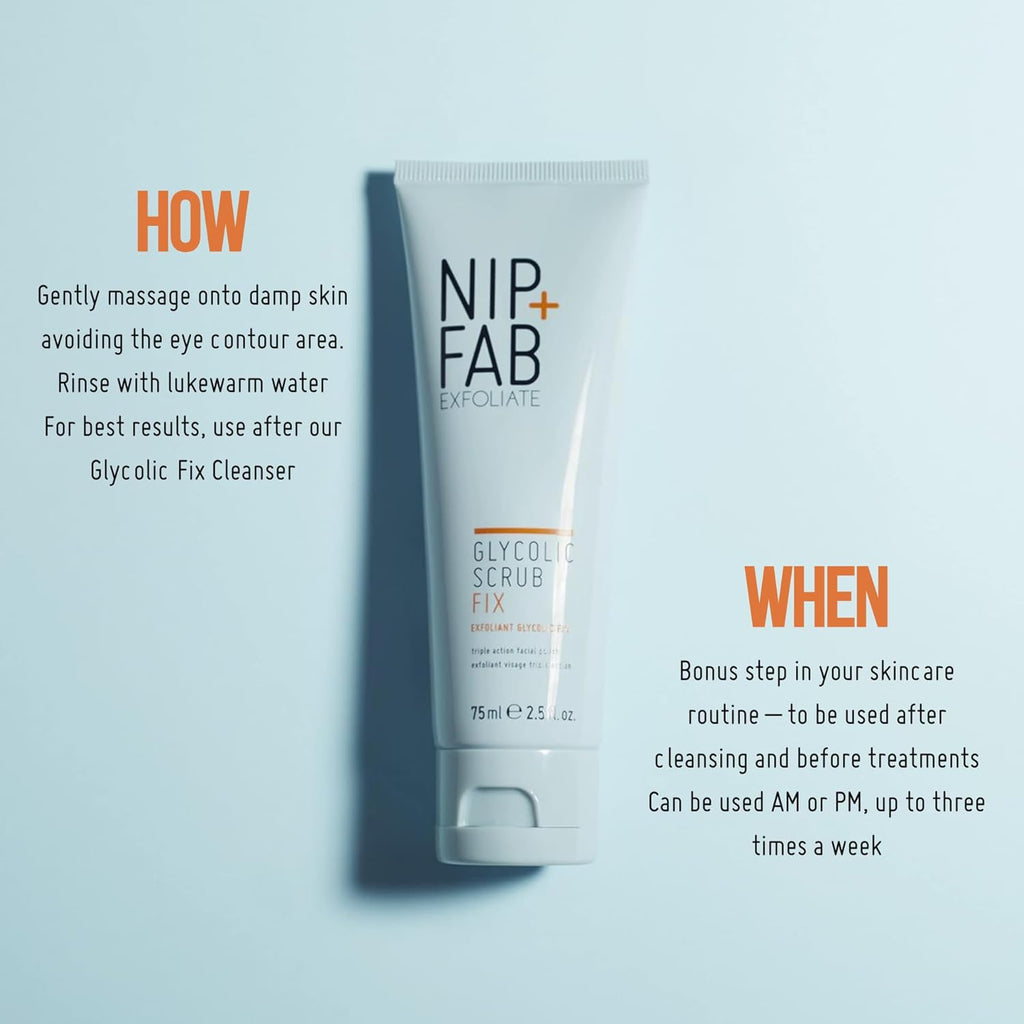 Nip+Fab Glycolic Fix Scrub, 75 ml