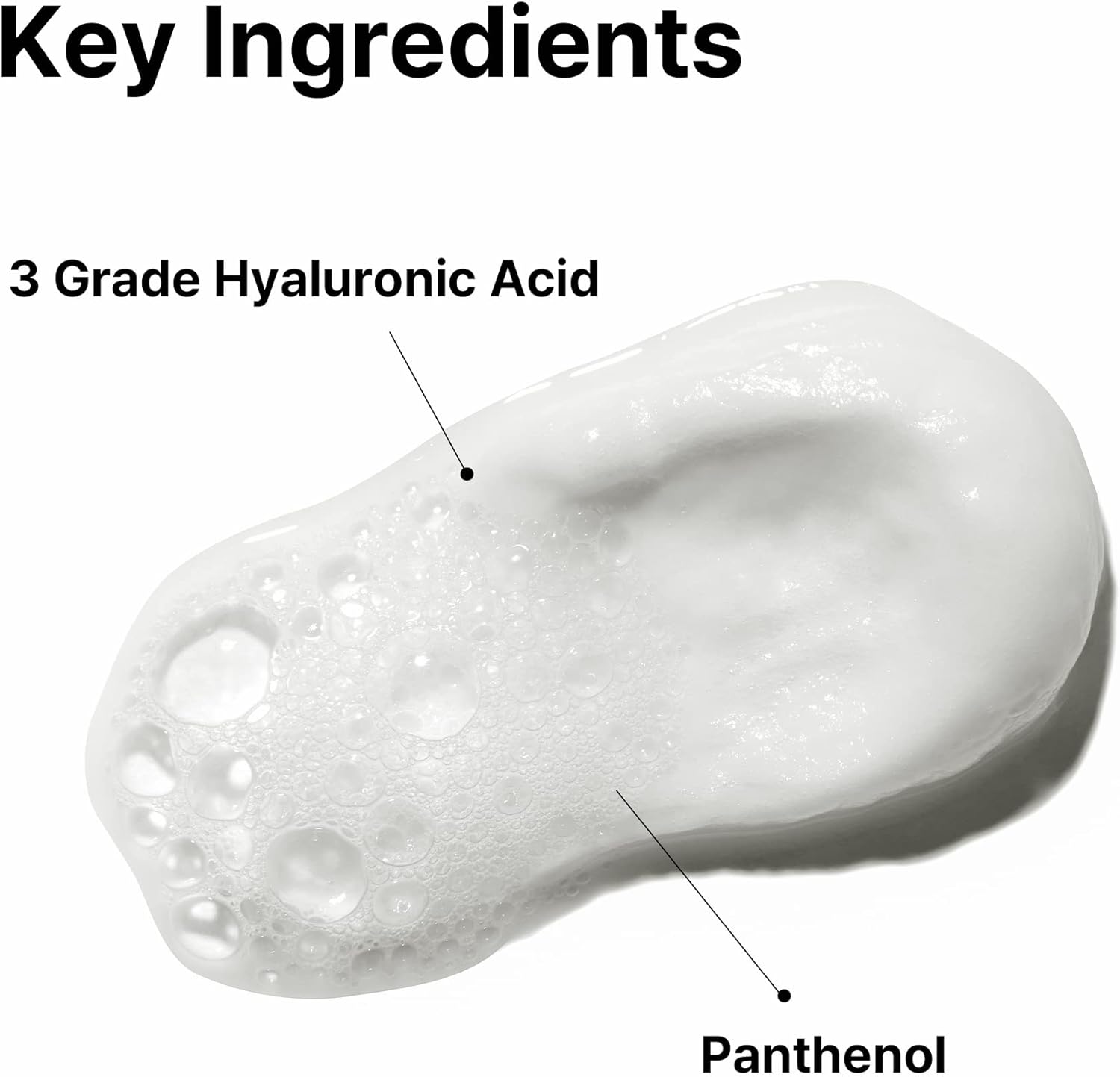 Cosrx Hydrium Triple Hyaluronic Moisturizing Cleanser, Nettoyant visage moussant crémeux, Élimine les impuretés et les résidus de maquillage, Retient l'humidité, 1 unité