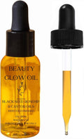 Huile de cumin noir, huile de rose musquée, huile de ricin bio pressée à froid pour le visage, hydratant anti-âge miracle, sérum facial, soins naturels de la peau, fortifiant, hydrate la peau, huile de beauté hydratante et éclatante, 30 ml