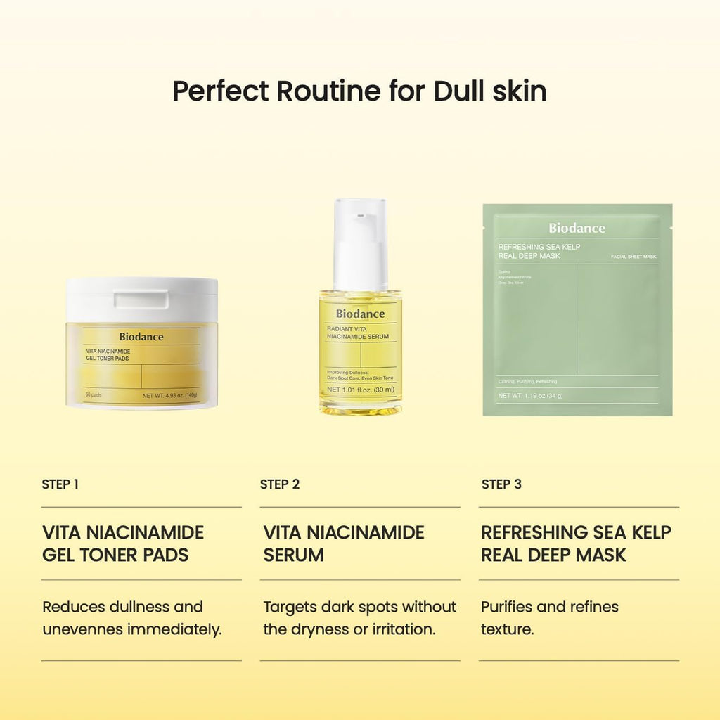 BIODANCE Refreshing Sea Kelp Serum, Oil & Sebum Control, Soothing, Calming Serum for Oily & Combination, Sensitive Skin, Korean Skin Care | 1.01 fl.oz x 1 ea