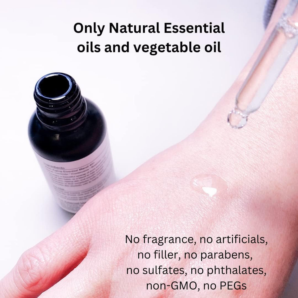 Mélange d'huiles essentielles anti-âge 40+, contient du Néroli, huile raffermissante illuminatrice pour le visage, fabriqué à la main en Australie, végétalien, écologique, anti-rides, pour les 40 ans et plus, 30ML