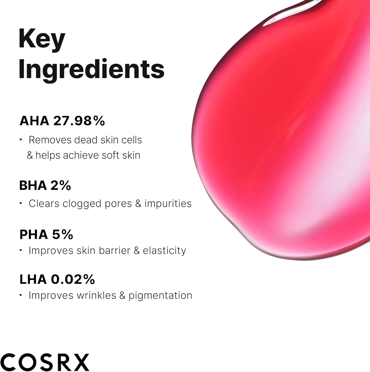 COSRX Le Peeling AHA BHA PHA LHA 35 ml