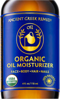 Organic Blend of Olive, Lavender, Almond and Grapeseed oils with Vitamin E. Day and night Moisturizer for Skin, Dry Hair, Face, Scalp, Foot, Cuticle and Nail Care. Natural Body oil for Men and Women
