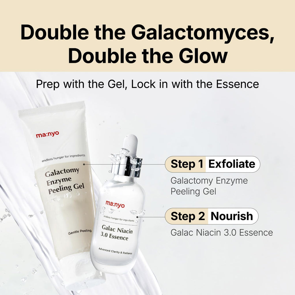 ma:nyo Galactomy Enzyme Peeling Gel Soin de la peau coréen 75 ml (2.5 fl oz) Exfoliant doux