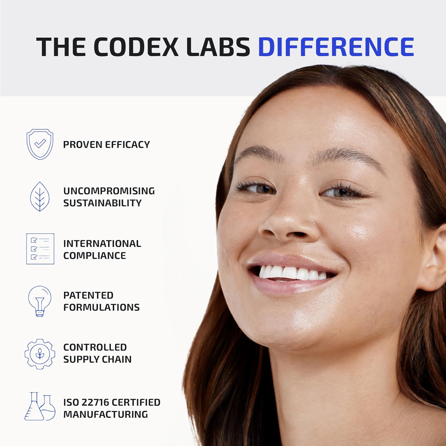 Nettoyant exfoliant visage Bia Codex Labs 2.0 - Nettoyant doux pour le visage pour femmes, peaux sèches et sensibles - Nettoyant visage vegan au jojoba et au chardon-marie, tous types de peau, soin sans cruauté animale (100ml)