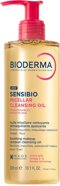 BIODERMA Sensibio Huile Micellaire Démaquillante - Nettoyant Visage Nourrissant pour Peaux Sensibles, 150ml
