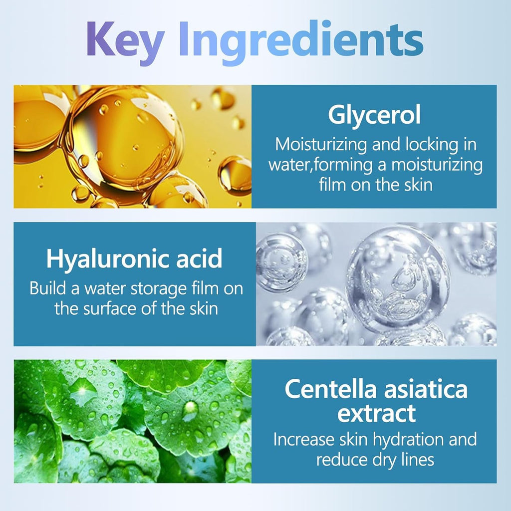 12 masques faciaux coréens, masque en feuille de collagène avec acide salicylique, hydratant et apaisant pour une peau lisse et saine (masque en feuille hydratant et apaisant)