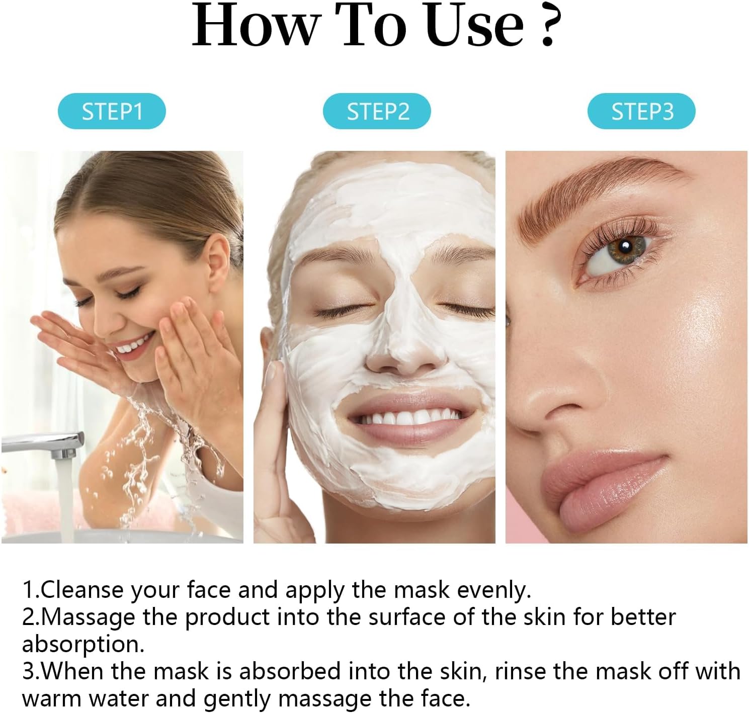 Ultimate Nourishing Rice Overnight Spa Mask 60ml, Overnight Elasticiy Boosting, Skin Barrier Care, Rice Extract 68% and Niacinamide 2% Korean Skincare, Facial Mask for Overnight Firming and Hydration