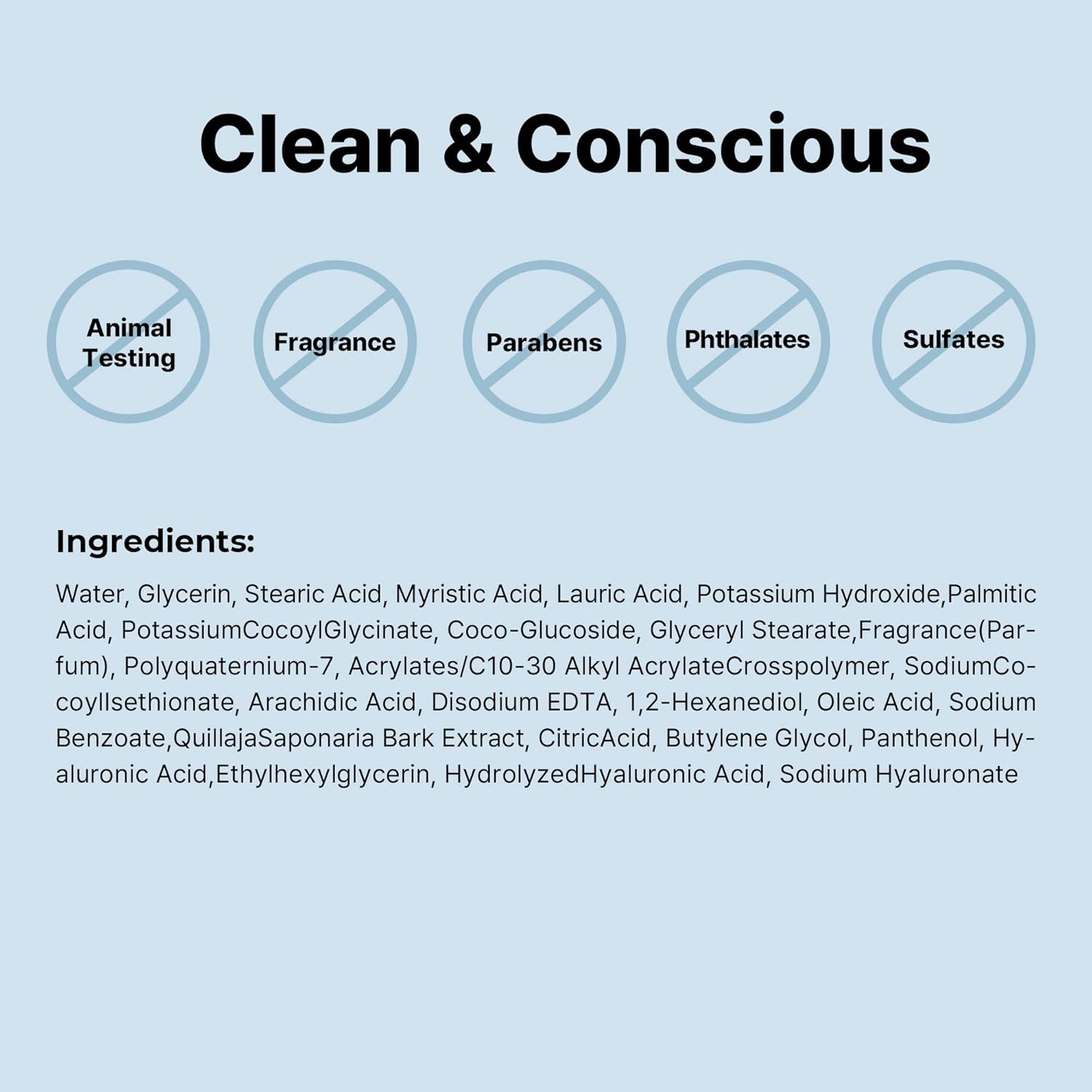 Cosrx Hydrium Triple Hyaluronic Moisturizing Cleanser, Nettoyant visage moussant crémeux, Élimine les impuretés et les résidus de maquillage, Retient l'humidité, 1 unité