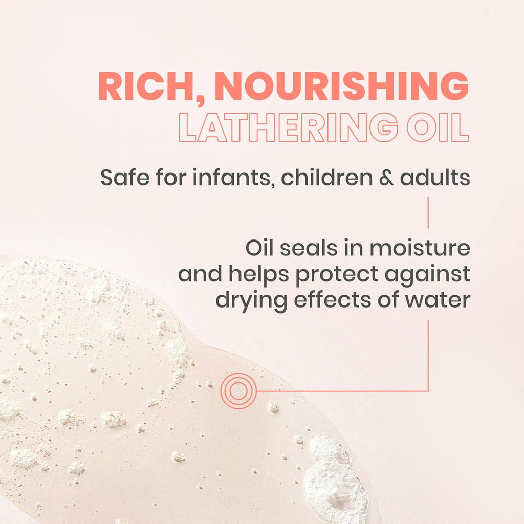 Avene Xeracalm A.D Lipid-Replenishing Cleansing Oil 400ML - Gentle Soap-Free Cleanser, Provides 24h hydration*, Suitable for, babies, children and adults