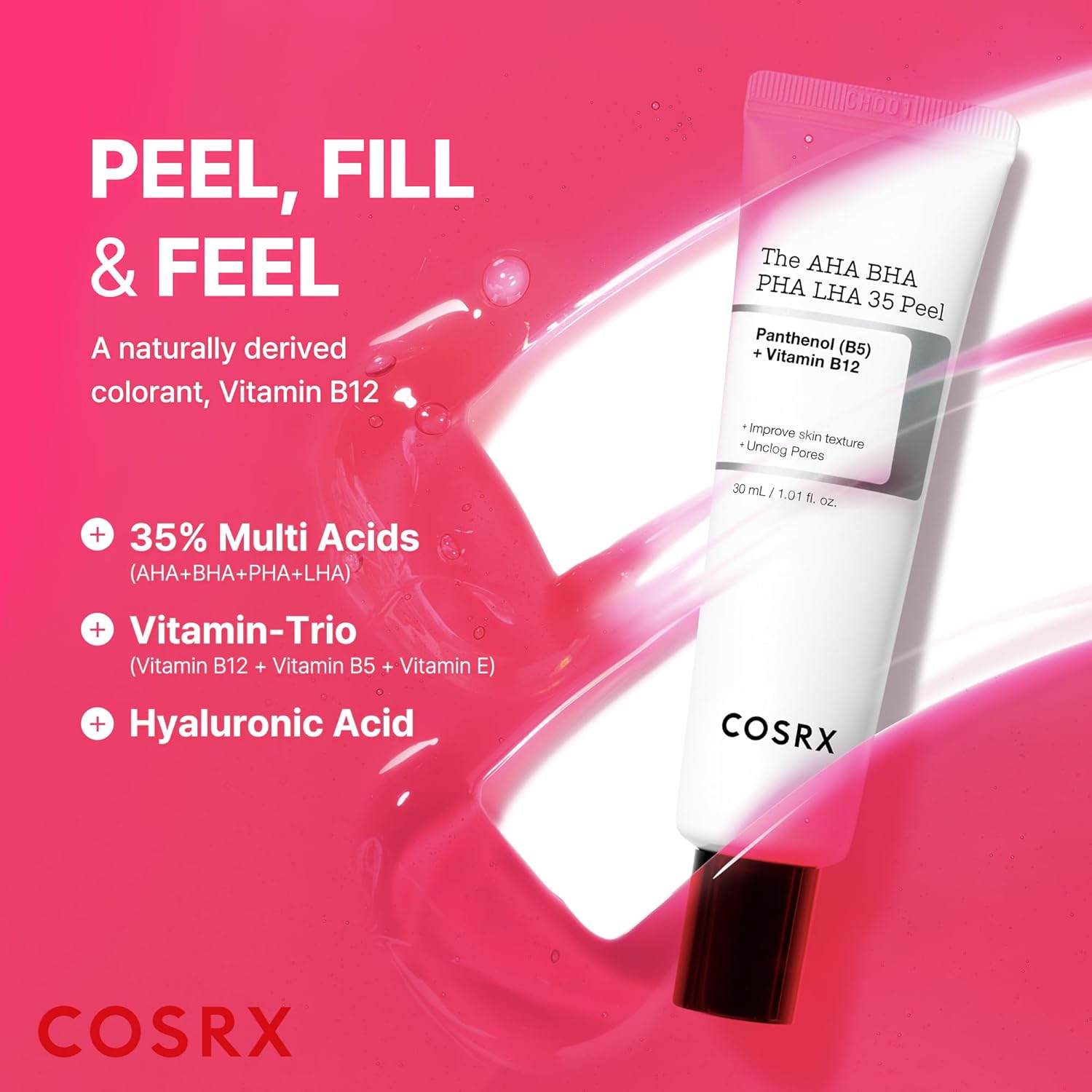 COSRX Le Peeling AHA BHA PHA LHA 35 ml