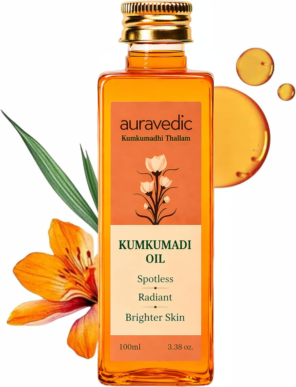Auravedic Kumkumadi Oil, 100ml