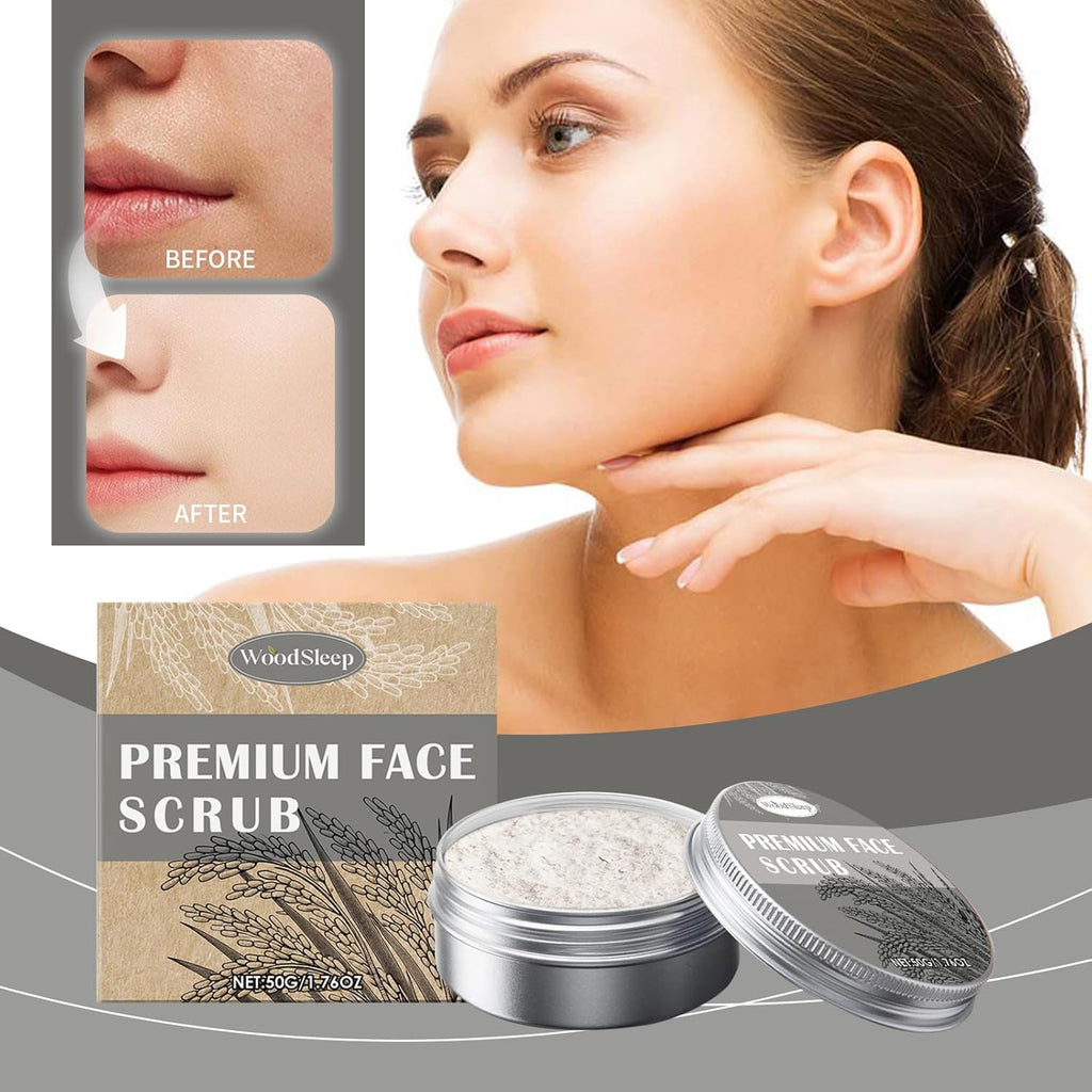 Facial Scrub Facial Cleansing Exfoliating Even Skin Tone Gentle Ingredients Brighten Skin