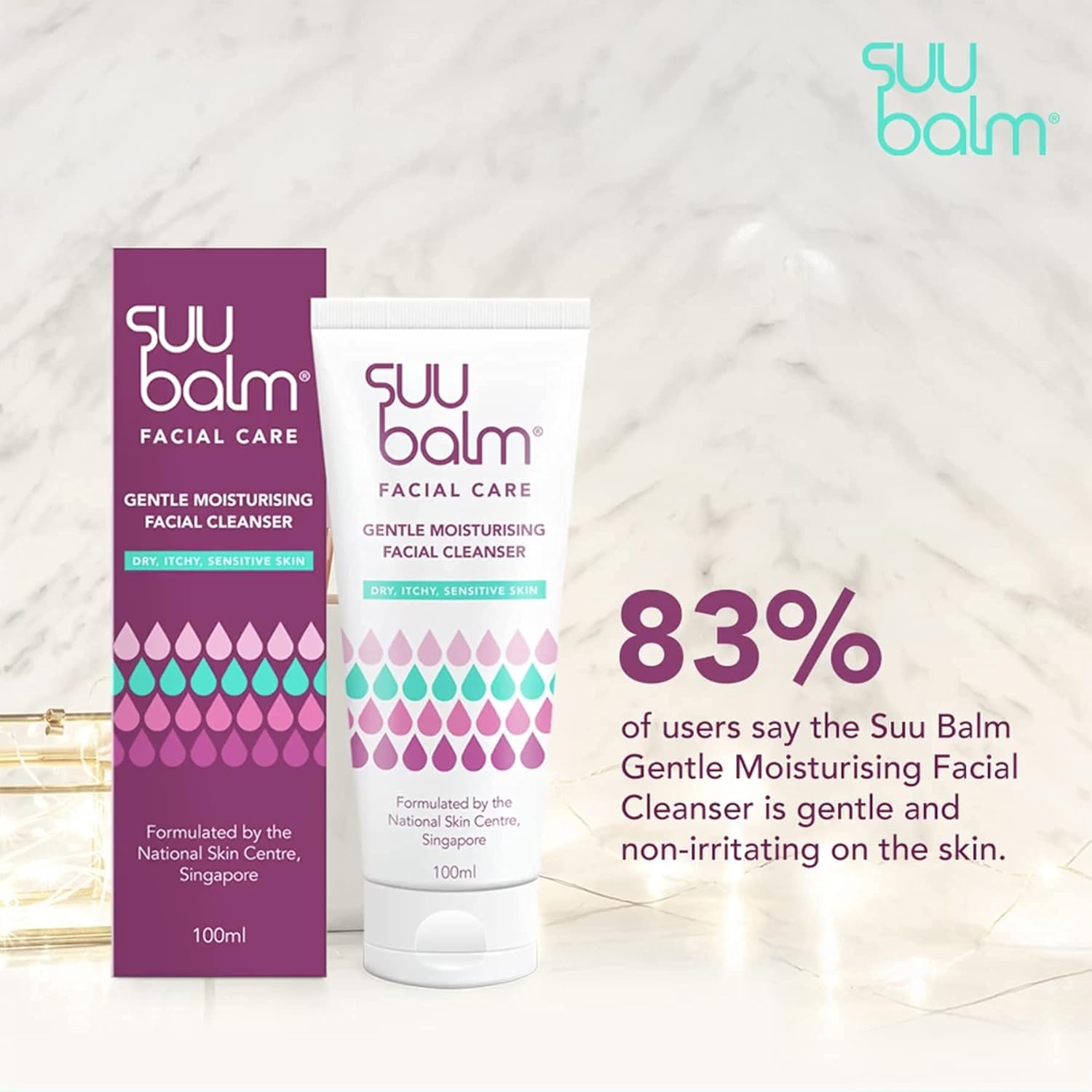 Nettoyant Visage Suu Balm® - Doux et Hydratant