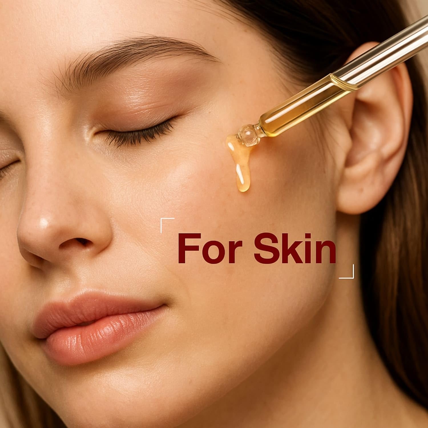 Huile Visage Églantier et Squalane, Hydratante et Éclaircissante, Améliore la Texture de la Peau, Adoucit les Rides et Illumine le Teint – Hydratant Léger pour Tous Types de Peau (30 ml)