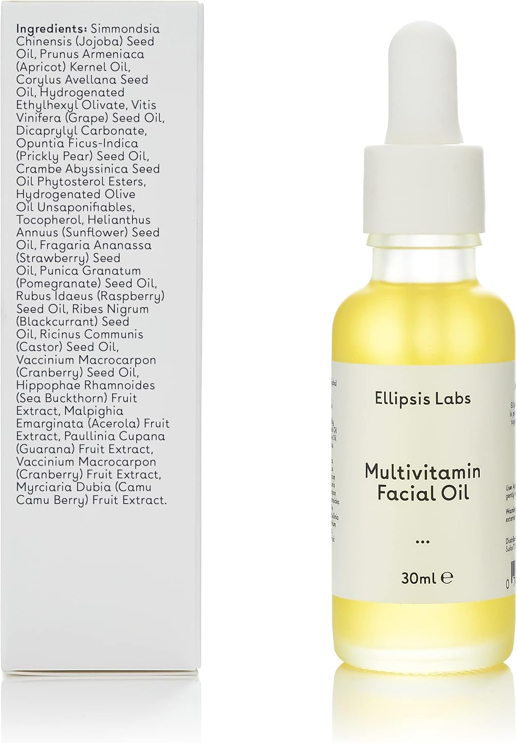 Huile Visage Multivitaminée Remplie de Vitamines, Agissant Toutes Ensemble pour Rajeunir et Hydrater Votre Peau, Hydratant Anti-âge Profond 30ml / 1 Fl.Oz