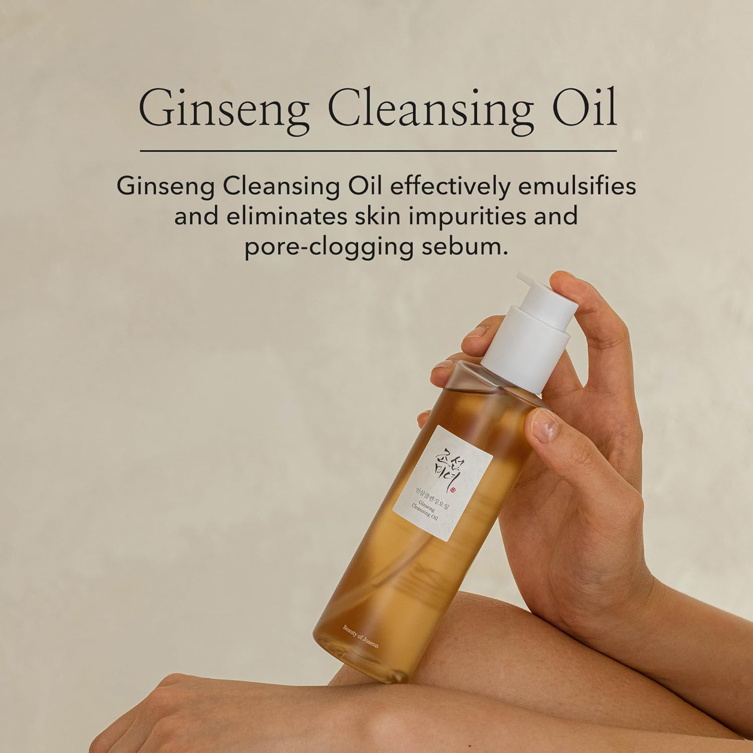 Huile Nettoyante au Ginseng Beauty of Joseon 210 ml, BLANC
