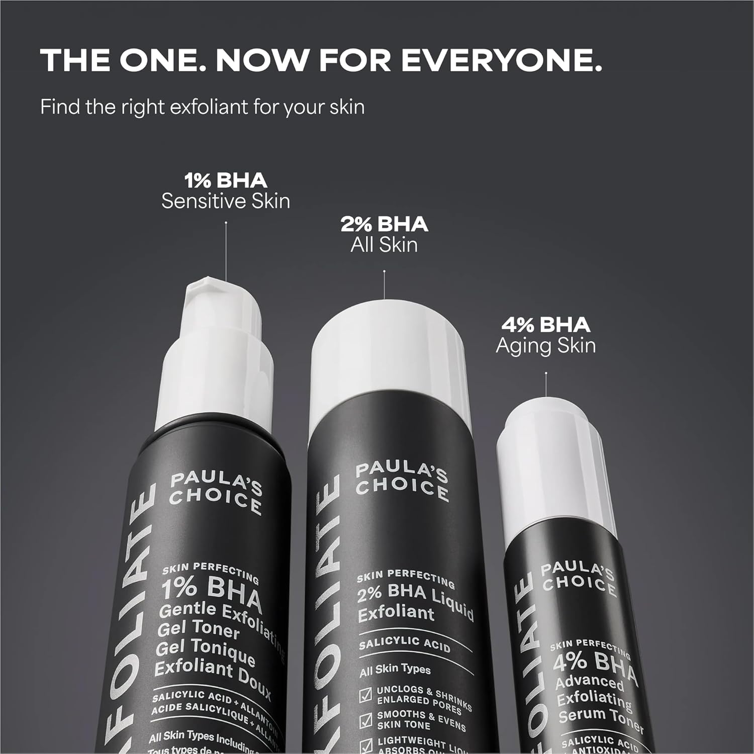 Exfoliant liquide Paula's Choice Skin Perfecting 2% BHA à l'acide salicylique, exfoliant doux pour le visage contre les points noirs, les pores dilatés, les rides et ridules, format voyage, flacon de 30 ml