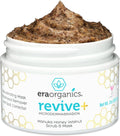 Gommage Exfoliant Visage au Miel de Manuka – Microdermabrasion Douce pour Aider à Lisser, Adoucir et Équilibrer la Peau avec des Super-aliments Biologiques Hydratants 56g