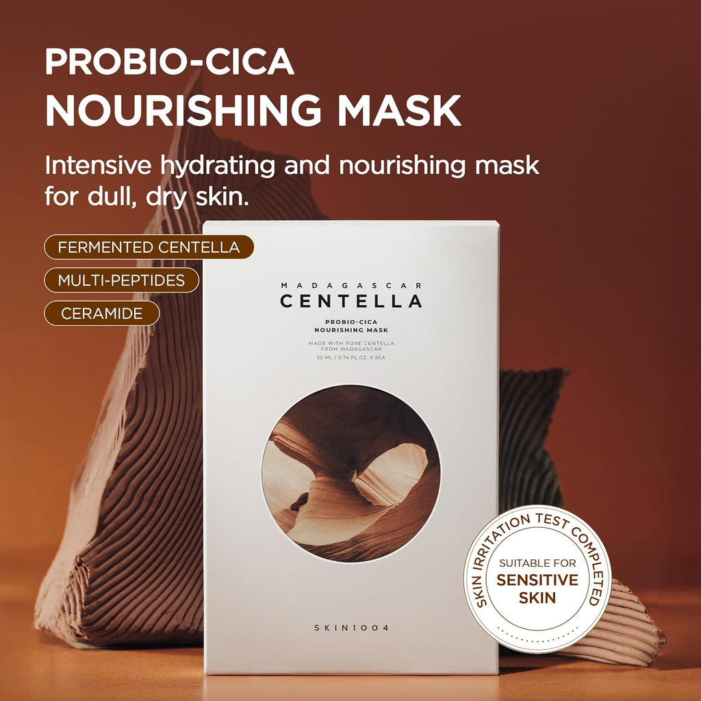Masque Nourrissant Madagascan Centella Probio-Cica - 5 pièces