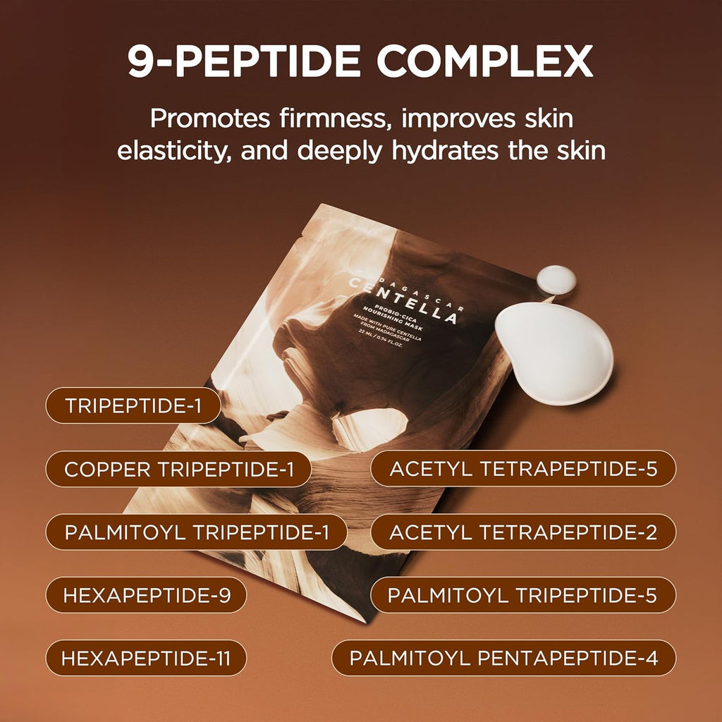 Masque Nourrissant Madagascan Centella Probio-Cica - 5 pièces
