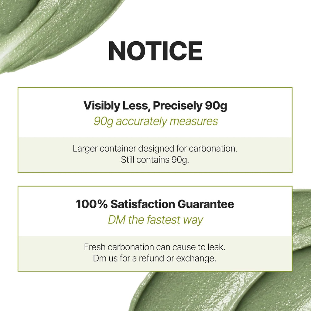 P.CALM Holy Basil Bubble Deep Mask 90g Masque coréen purifiant pour les pores, à rincer, pour le soin des points noirs et du sébum des peaux sensibles